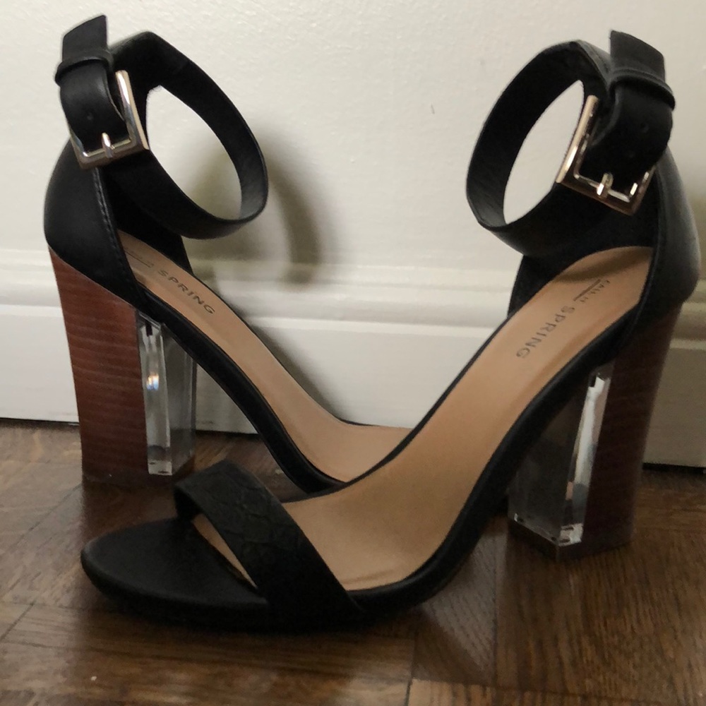 Strap heels